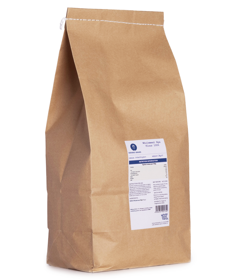 Wholemeal Rye Flour (Stoneground) 100%