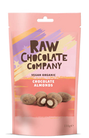 Organic Chocolate Almonds - 100g - Raw Chocolate Company