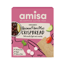 Organic Quinoa Fibre Plus Crispbread Gluten Free - Amisa - 100g