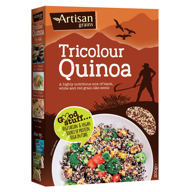 Tricolour Quinoa - 200g - Artisan Grains