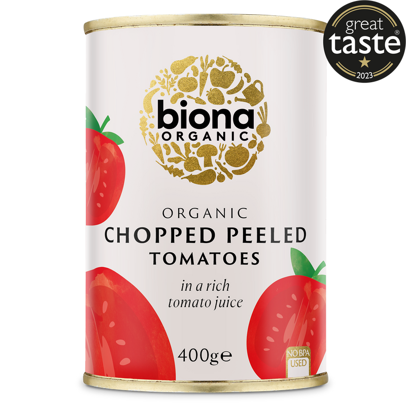 Organic Chopped Tomatoes - 400g - Biona