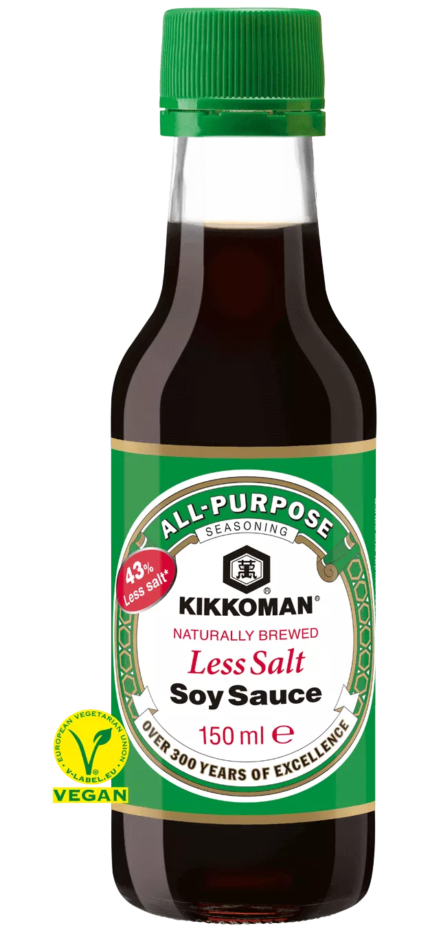 Less Salt Soy Sauce - Kikkoman - 150ml
