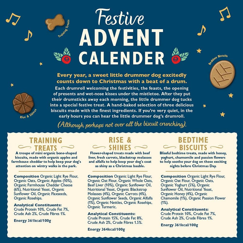 Dog Christmas Advent Calendar - Lilys Kitchen - 100g