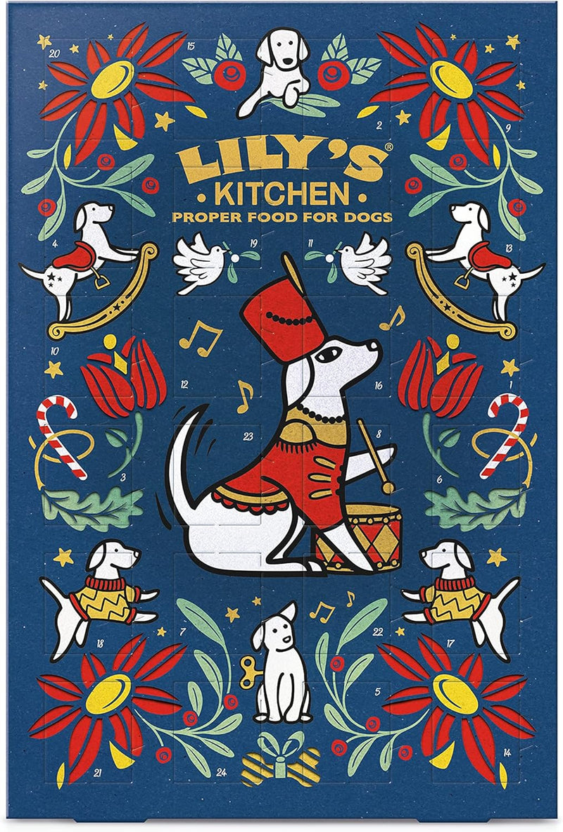 Dog Christmas Advent Calendar - Lilys Kitchen - 100g