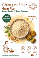 Chickpea Flour 2kg pouch – Wholefood Earth