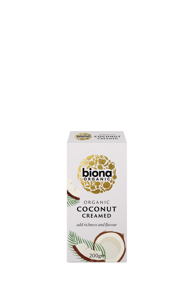 Organic Creamed Coconut Block - 200g - Biona