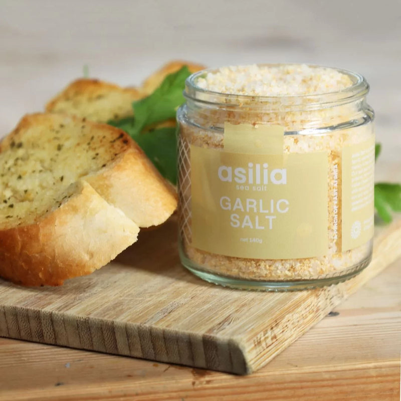 Garlic Salt - The Garlicky Blend - Asilia Salt - 140g