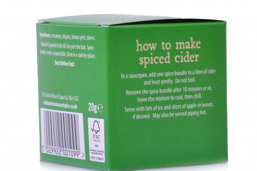 Old Hamlet Spiced Cider Pouches - Steenbergs - 20g