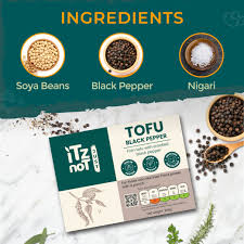 Black Pepper Tofu - ITZ NOT Just TOFU - 280g