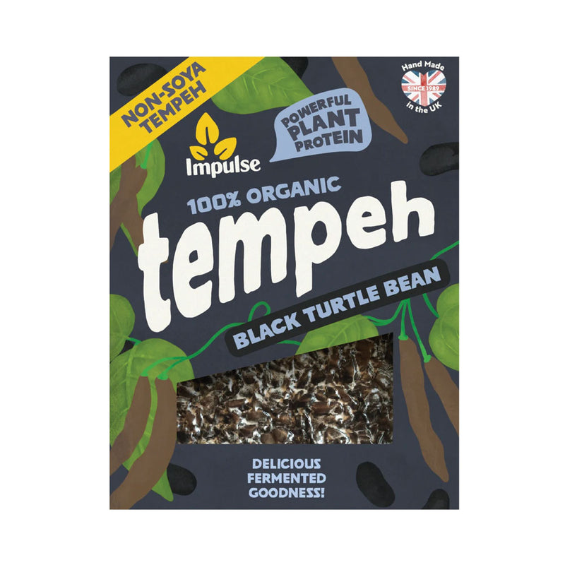 Organic Black Turtle Bean Tempeh - 200g - Impulse