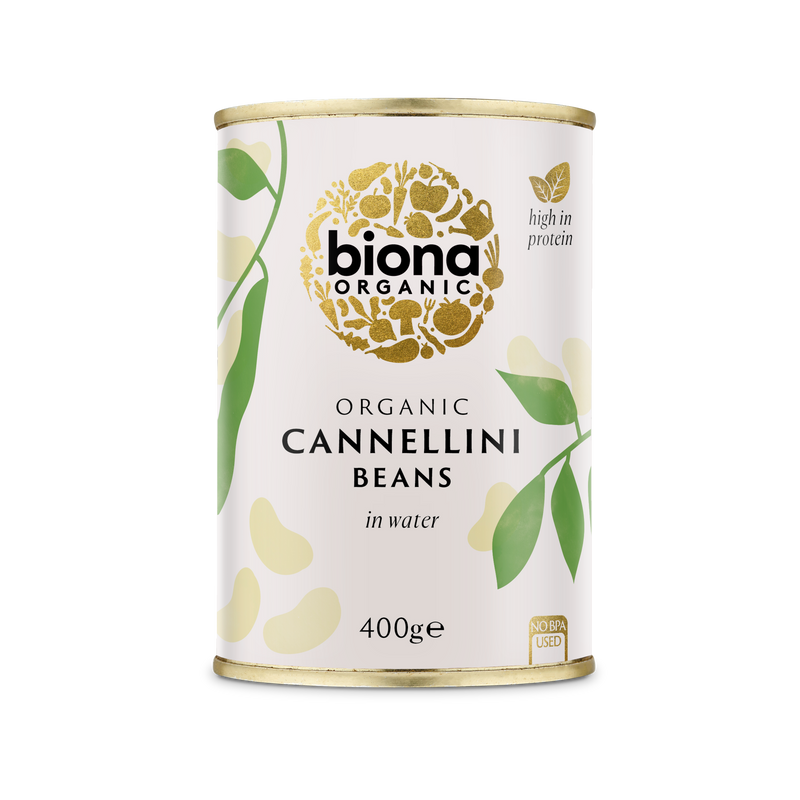 Organic Cannellini Beans - 400g - Biona
