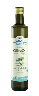 Organic Messara PDO Extra Virgin Olive Oil - 500ml - Mani