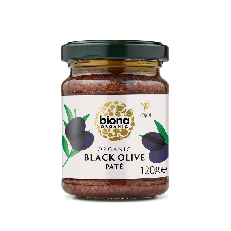 Organic Black Olive Pate - 120g - Biona