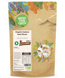 Organic Cashew Nuts Pieces | Vegan | GMO Free | High Fibre - Wholefood Earth® - 5060470143794