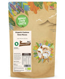 Organic Cashew Nuts Pieces | Vegan | GMO Free | High Fibre - Wholefood Earth® - 5060470143848