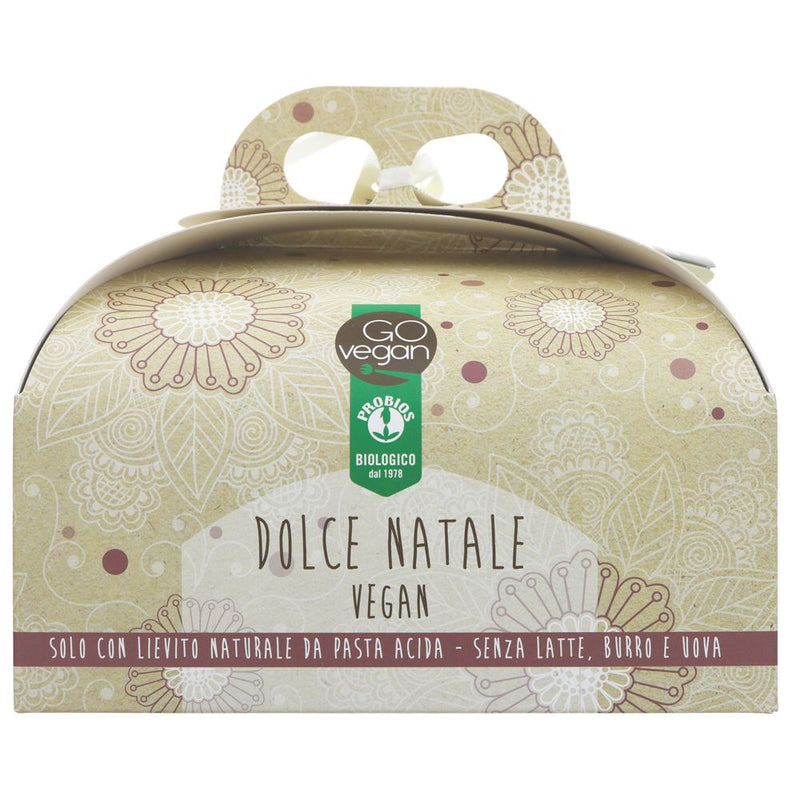 Organic Vegan Panettone with Spelt & Chocolate - 500g - Go Vegan