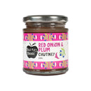 Red Onion and British Plum Chutney - Fruits of the Forage - 200g