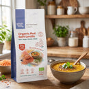 Organic Red Split Lentils — dal and lentil soup