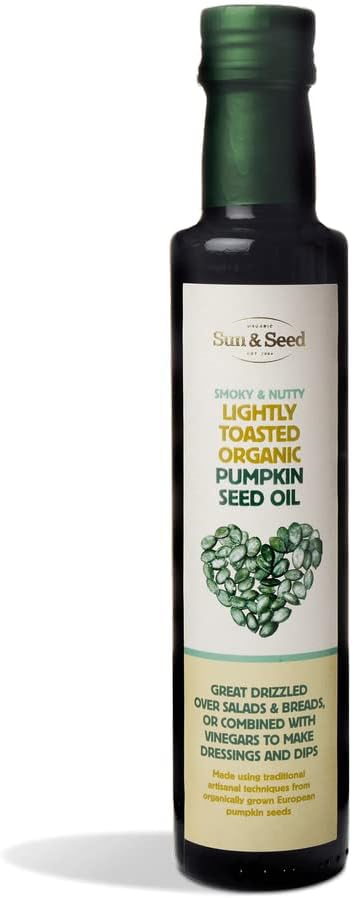 Organic Pumpkin Seed Oil Lightly Toasted - Sun & Seed - 250ml