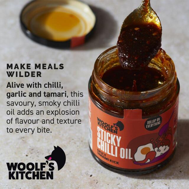 Asian-inspired chilli oil perfect for dumplings, stir-fries, and more