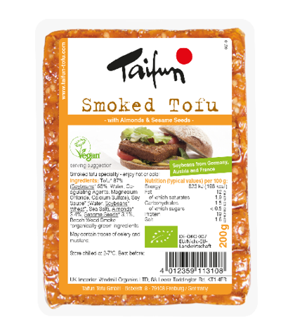 Organic Almond Sesame Tofu - 200g - Taifun