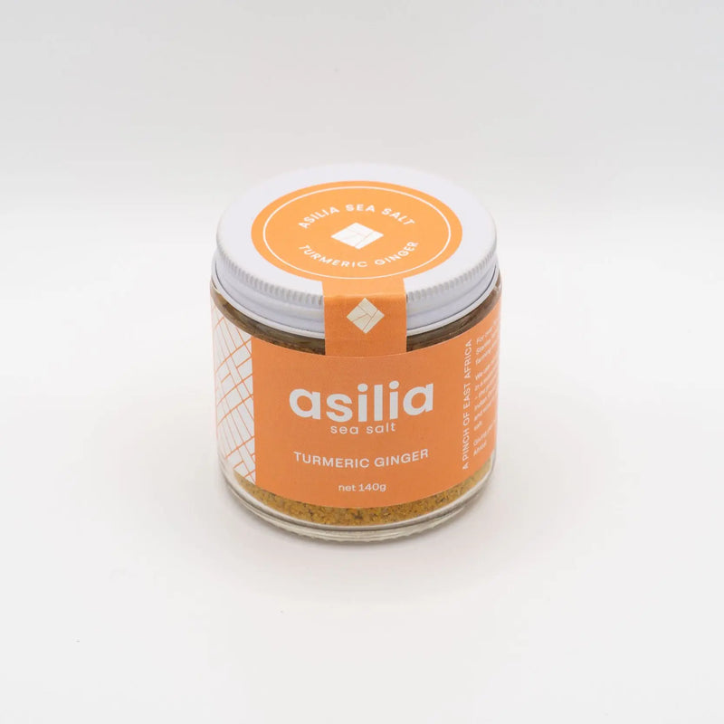 Turmeric Ginger Salt - The Earthy Blend - Asilia Salt - 140g