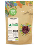 Organic Aduki Beans | Vegan | GMO Free | High Fibre | High Protein - Wholefood Earth® - 5060470146504