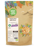 Organic Dried Apple Pieces (A Grade) | A Grade | Vegan | GMO Free | High Fibre - Wholefood Earth® - 5060470149277