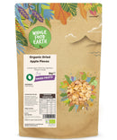Organic Dried Apple Pieces (A Grade) | A Grade | Vegan | GMO Free | High Fibre - Wholefood Earth® - 5060470149291