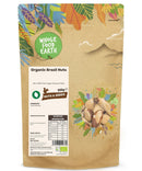 Organic Brazil Nuts | Raw | GMO Free | Vegan | Source of Fibre - Wholefood Earth® - 5060470140380