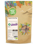Organic Dried Figs | Raw | Sundried | GMO Free | Vegan | High Fibre - Wholefood Earth® - 5060470142810