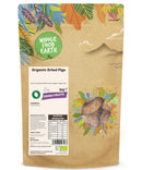 Organic Dried Figs | Raw | Sundried | GMO Free | Vegan | High Fibre - Wholefood Earth® - 5060470147167