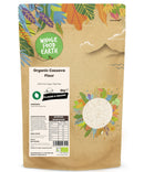 Organic Cassava Flour | GMO Free | Vegan | High Fibre - Wholefood Earth® - 5060470143114