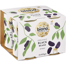 Organic Black Beans 4 PACK - 400g - Biona