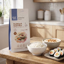Pudding / Sushi Rice — rice pudding and sushi
