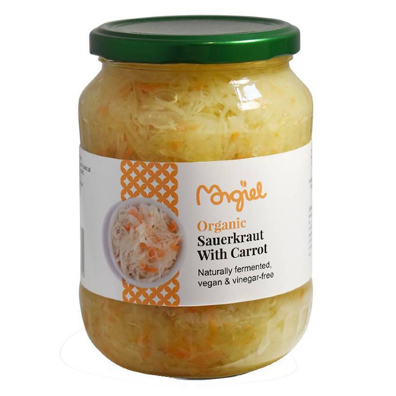 Organic Sauerkraut with Carrot - Morgiel - 680g