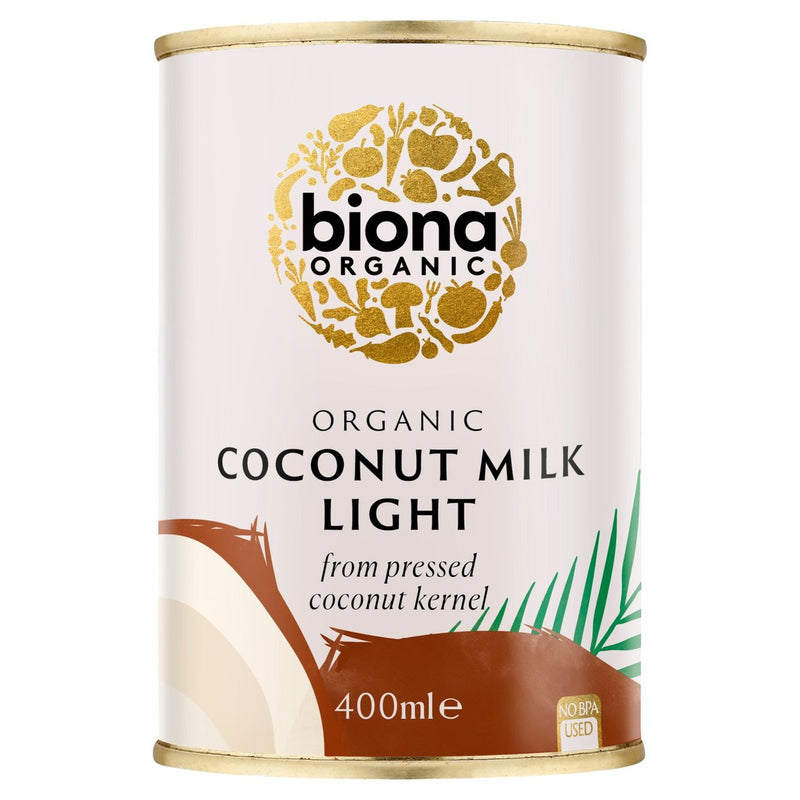 Light Coconut Milk Organic - 400ml - Biona