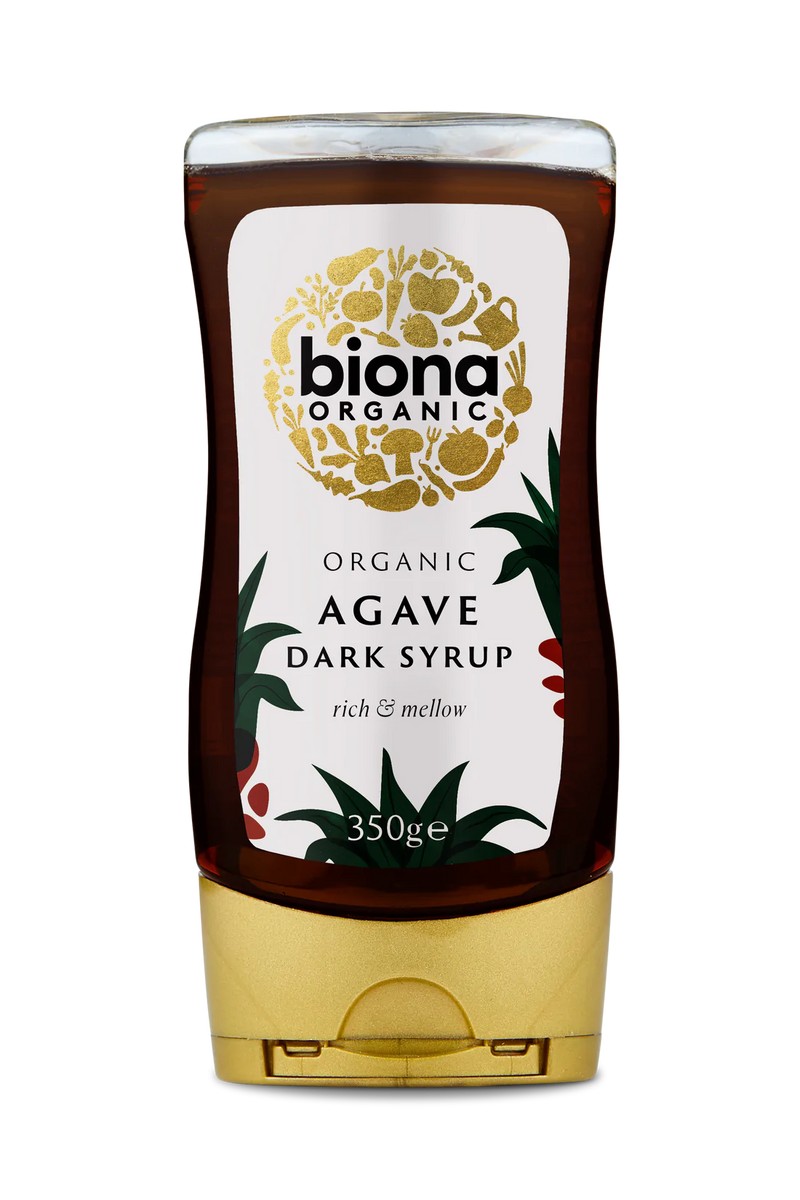 Organic Agave Dark Syrup Squeezy - 350g - Biona