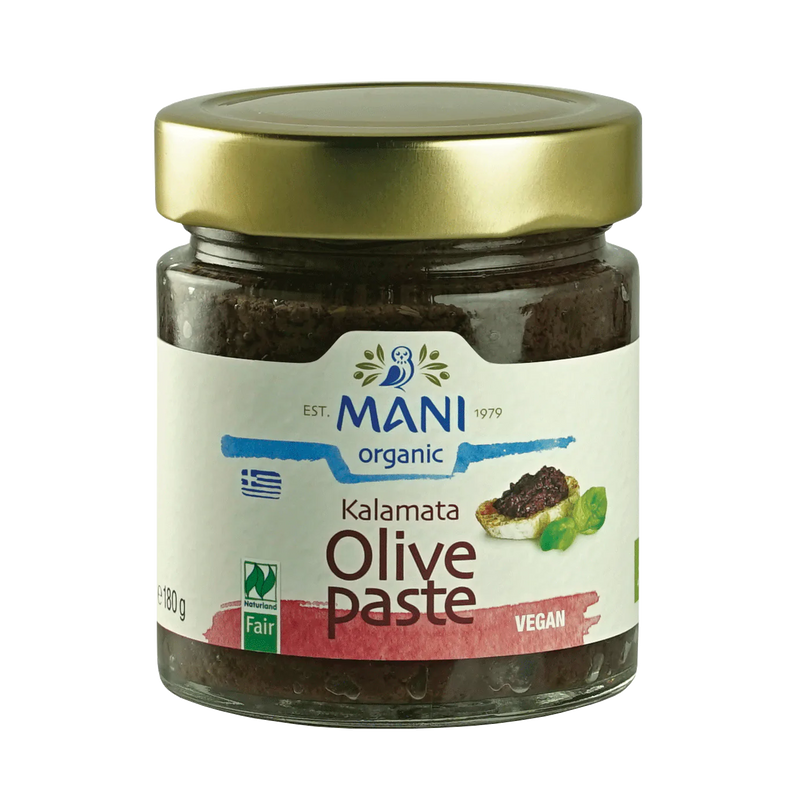 Organic Kalamata Olive Paste - Mani - 180g