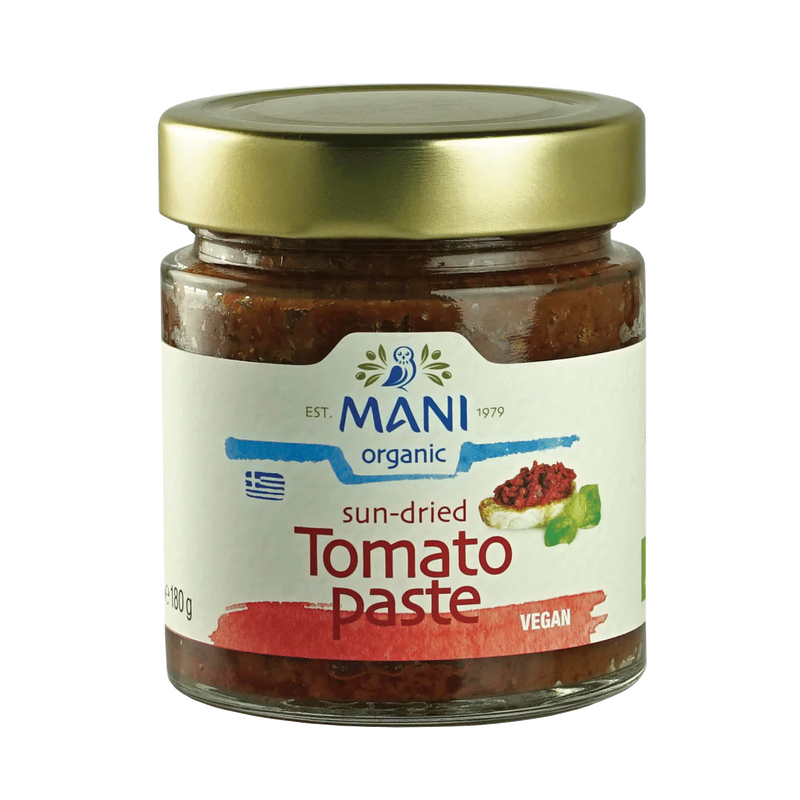 Organic Mani Sundried Tomato Paste - 180g - Mani