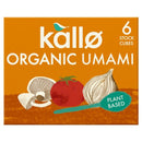 Organic Umami Stock Cubes - 6 Stock Cubes 66G - Kallo