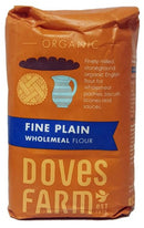Organic Fine Wholemeal Plain - 1kg - Doves Farm