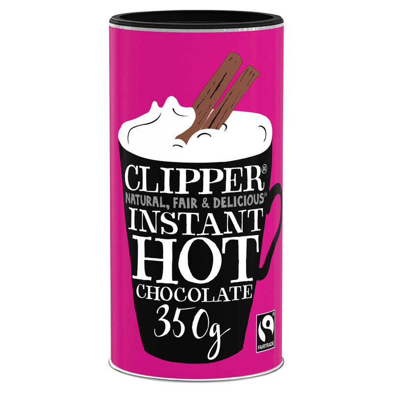 Velvety Instant Hot Chocolate - Clipper - 350g
