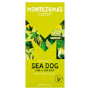 Montezuma's Sea Dog Lime & Sea Salt Dark Chocolate Bar - 90g