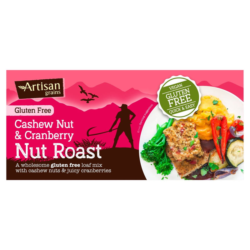 Cashew Nut & Cranberry Nut Roast - 200g - Artisan