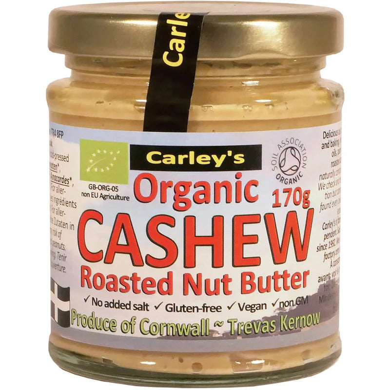 Organic Roasted Cashew Butter - Carley's - 170g