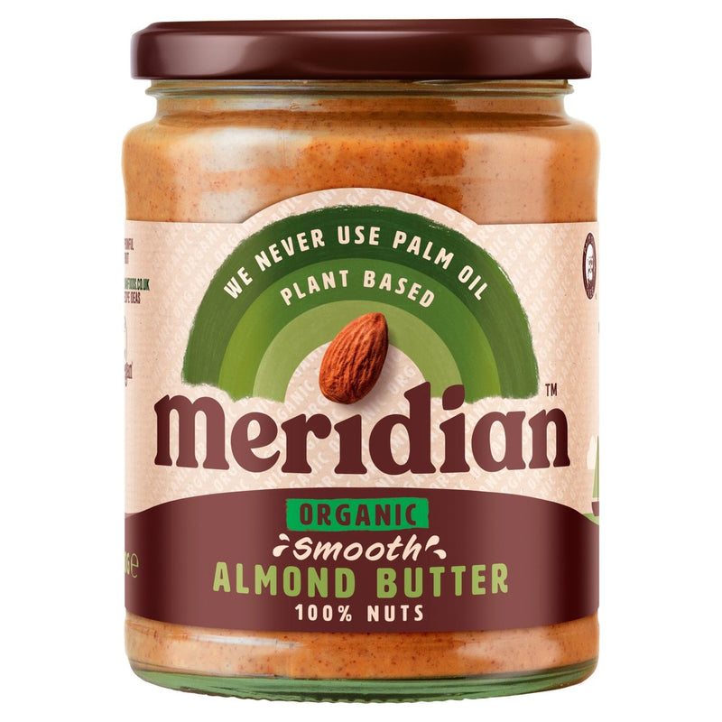 Smooth Almond Butter - 470g - Meridian
