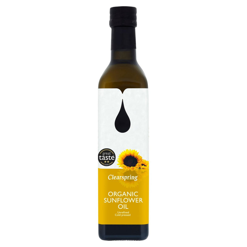 Organic Sunflower Oil – 500ml - Clearspring