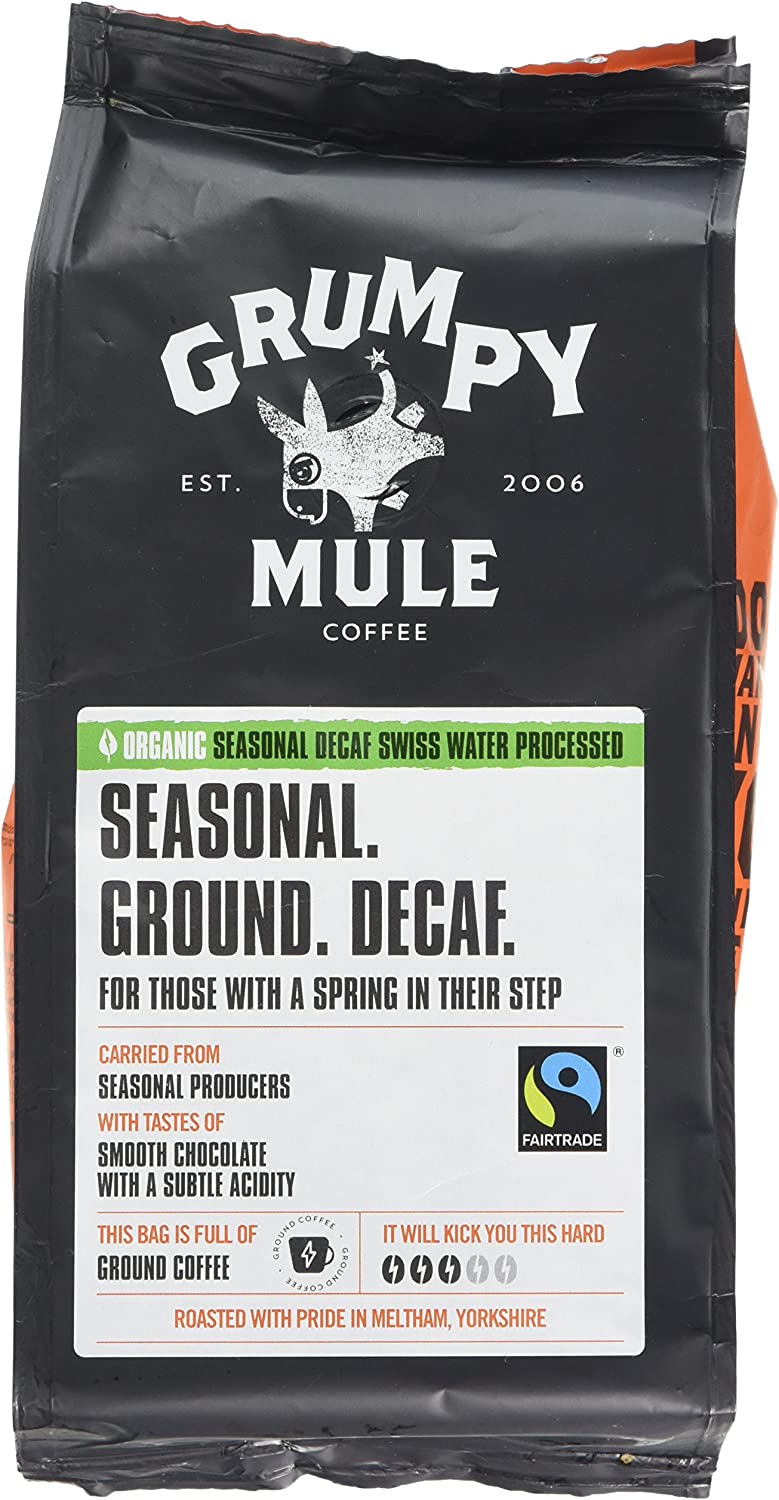 Decaffeinated Coffee - 227g - Grumpy Mule