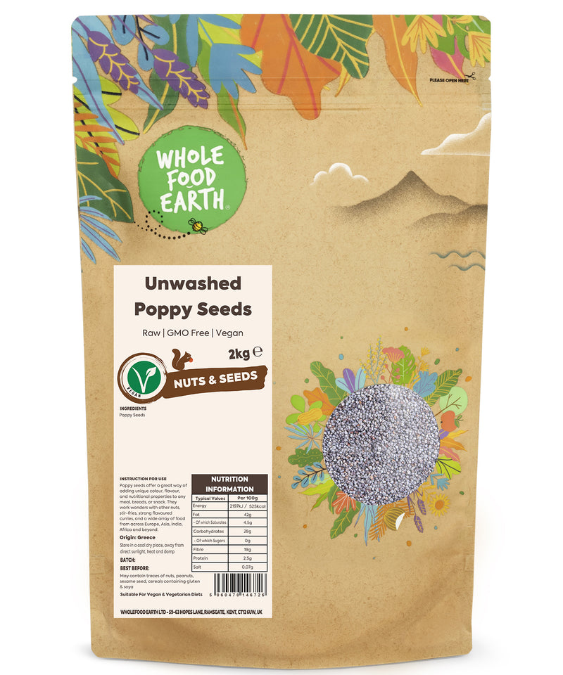 Unwashed Poppy Seeds